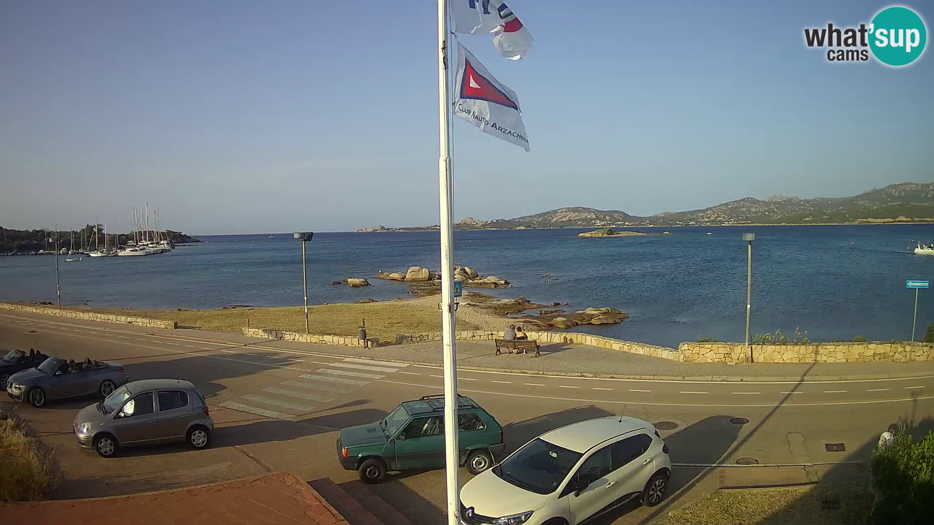 Live webcam Cannigione – Arzachena – Sardaigne – Italie livecam