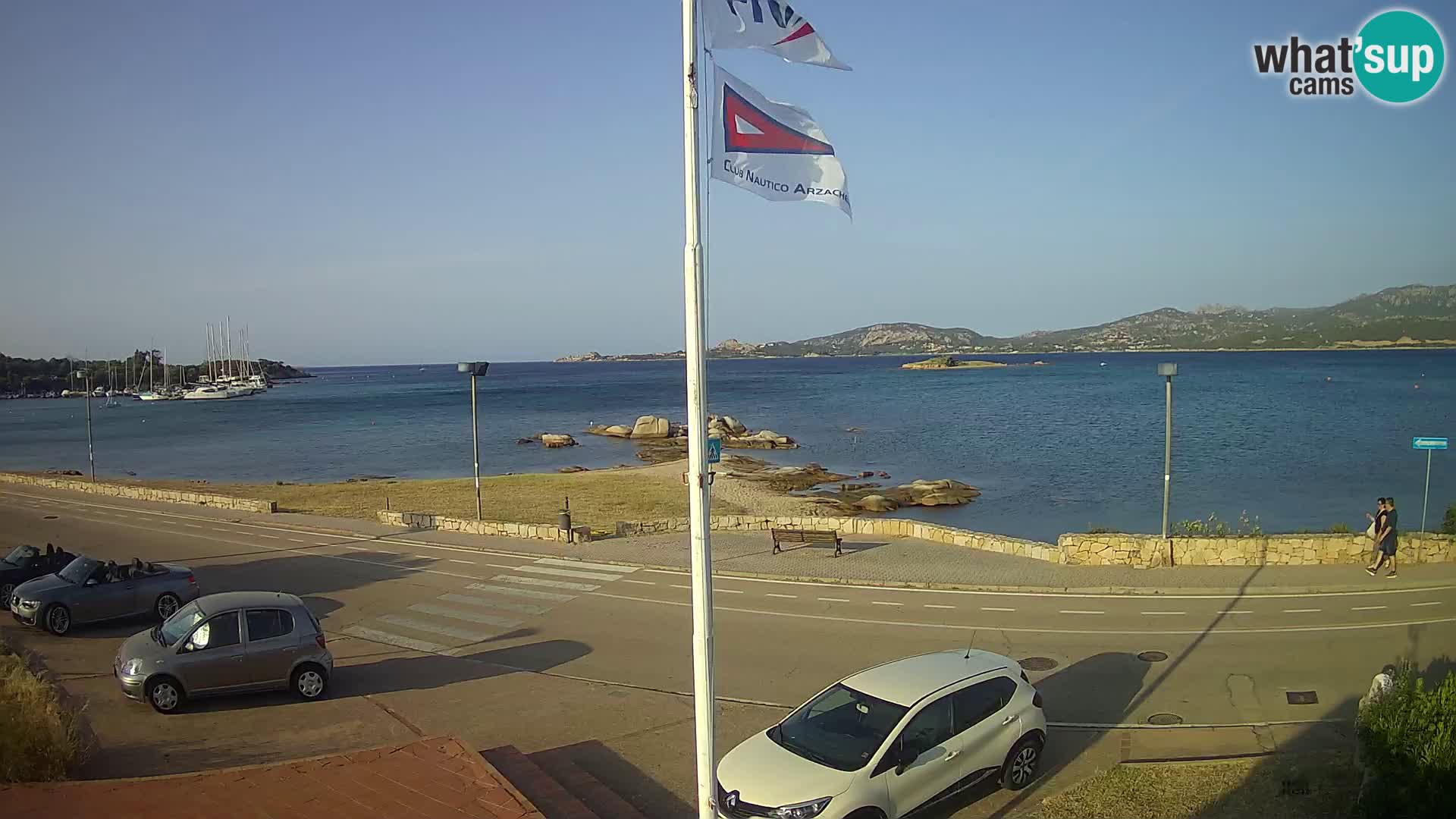 Live webcam Cannigione – Arzachena – Sardinia – Italy livecam