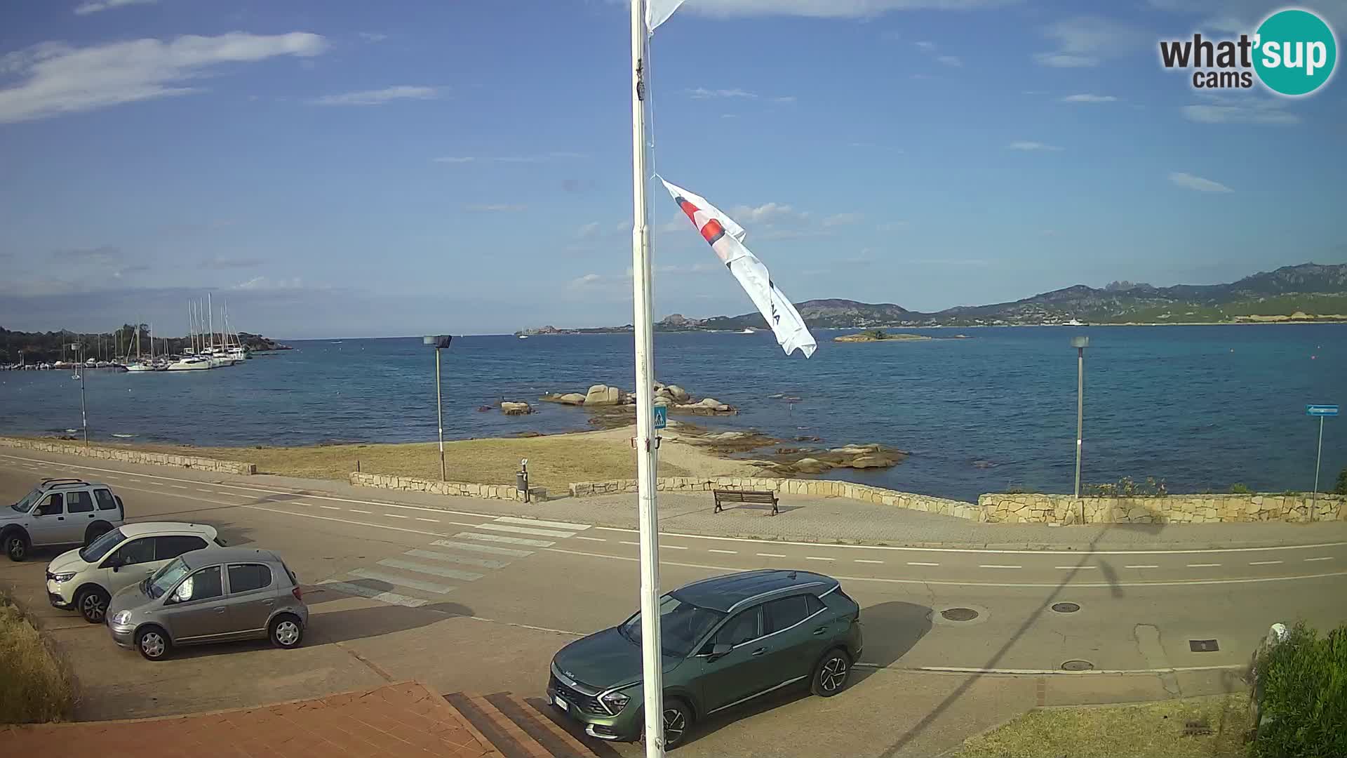 Live webcam Cannigione – Arzachena – Sardinia – Italy livecam