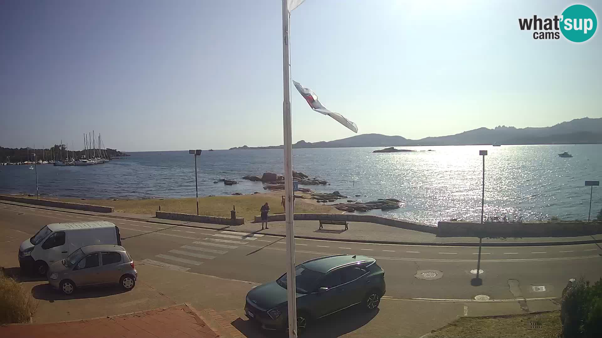 Live webcam Cannigione – Arzachena – Sardinia – Italy livecam
