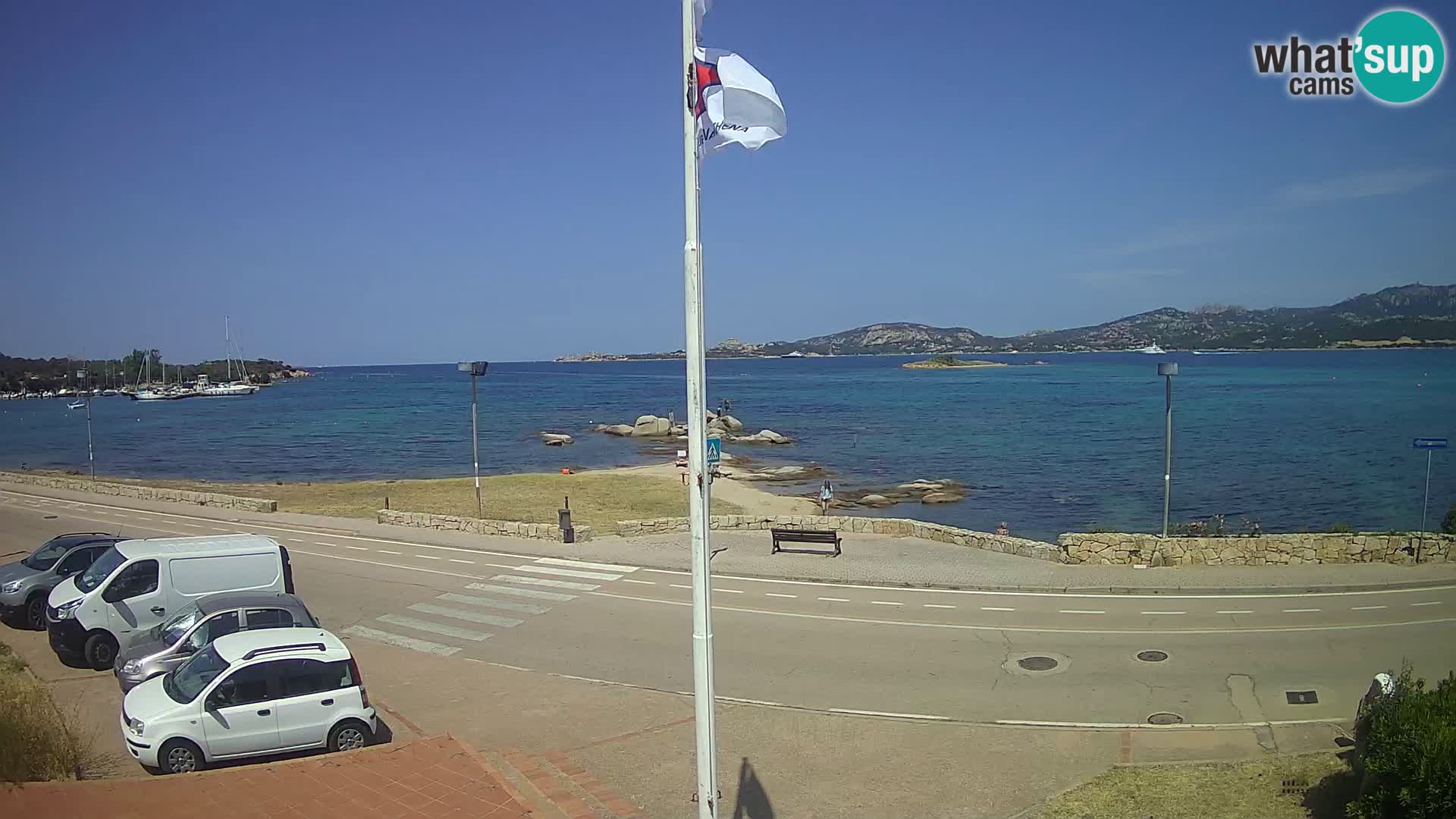 Live webcam Cannigione – Arzachena – Sardinia – Italy livecam