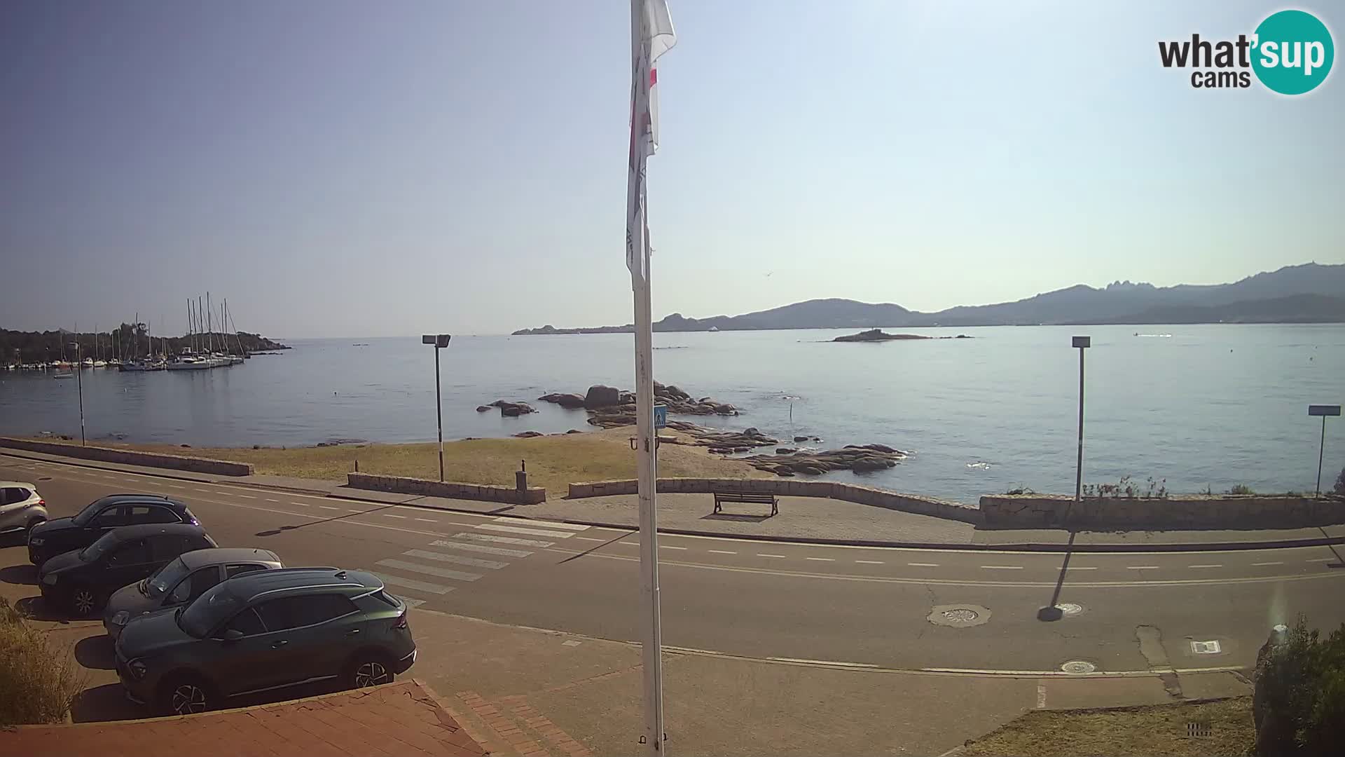 Live webcam Cannigione – Arzachena – Sardaigne – Italie livecam