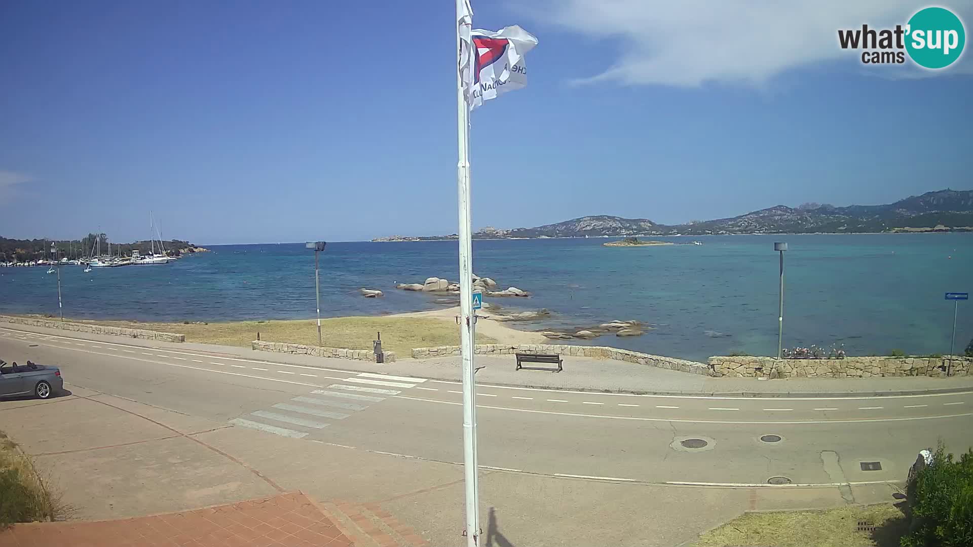 Live webcam Cannigione – Arzachena – Sardinia – Italy livecam