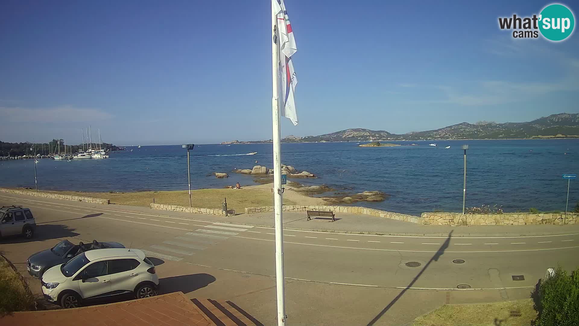Live webcam Cannigione – Arzachena – Sardinia – Italy livecam