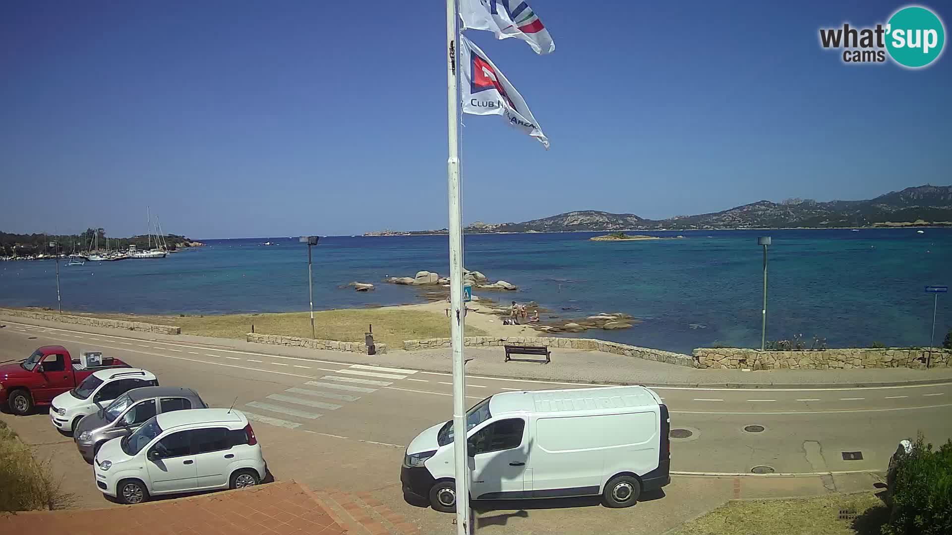 Live webcam Cannigione – Arzachena – Sardinia – Italy livecam