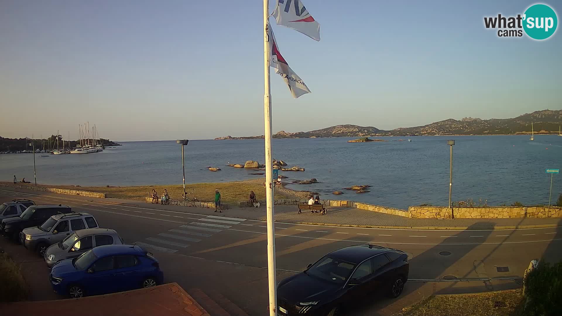 Live webcam Cannigione – Arzachena – Sardaigne – Italie livecam