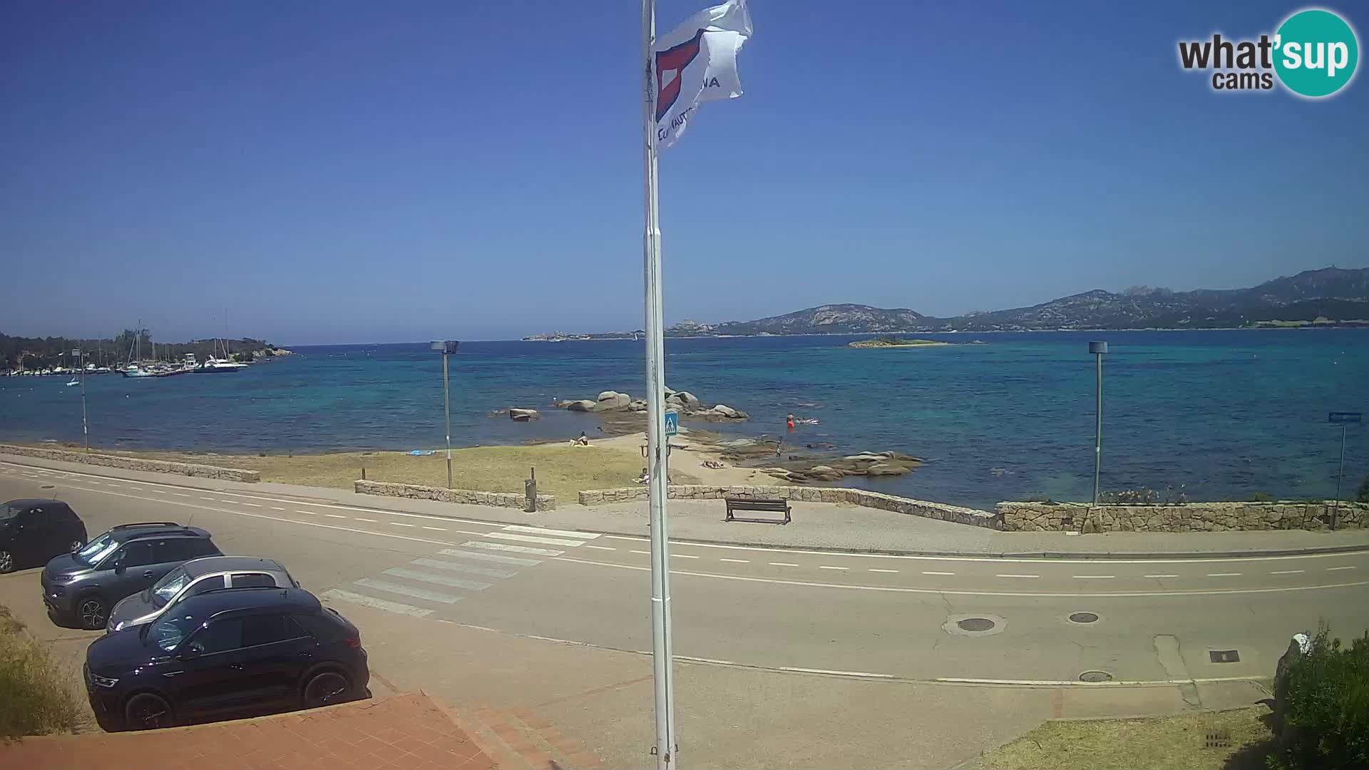 Live webcam Cannigione – Arzachena – Sardinia – Italy livecam