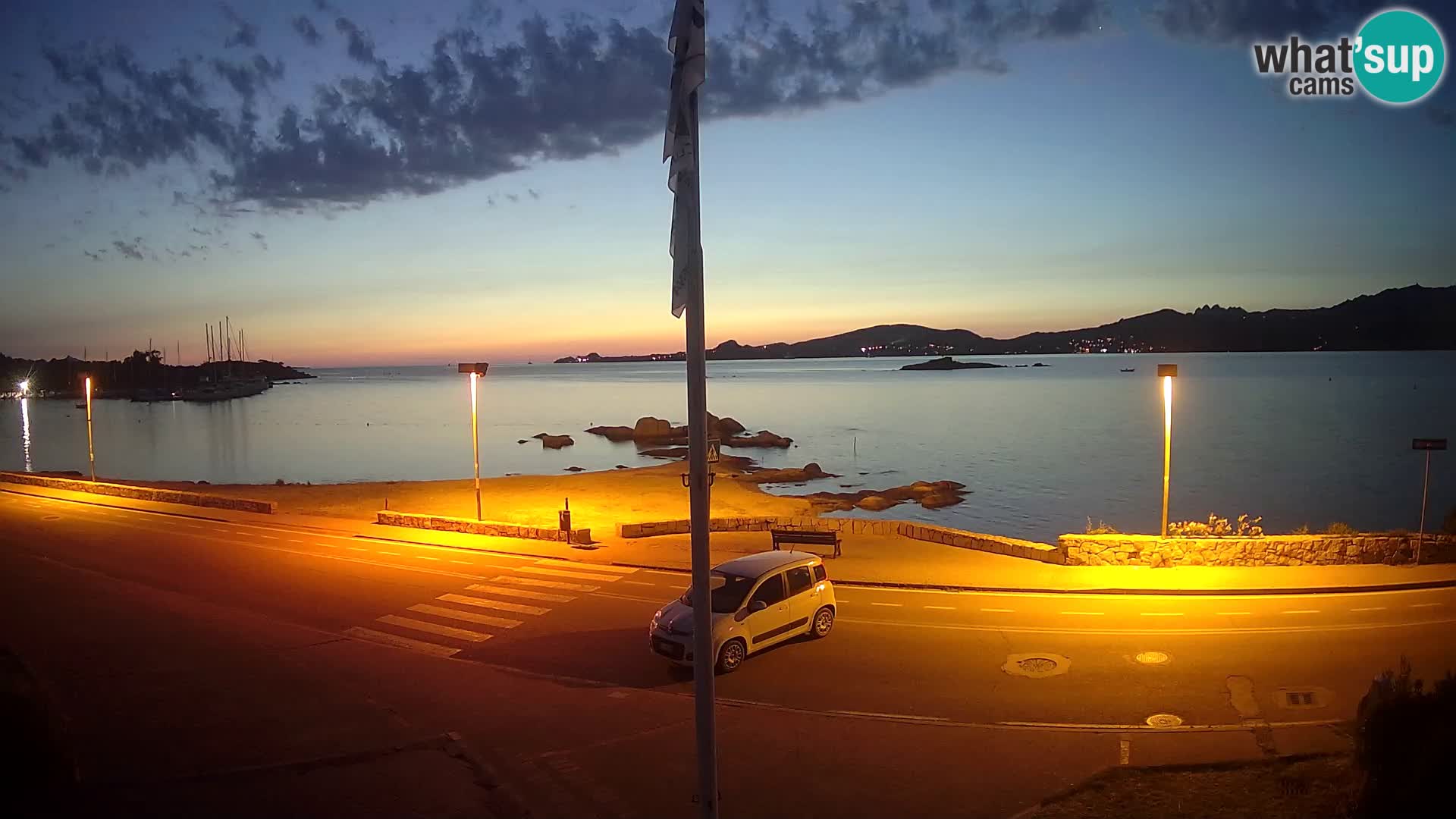 Live webcam Cannigione – Arzachena – Sardinia – Italy livecam