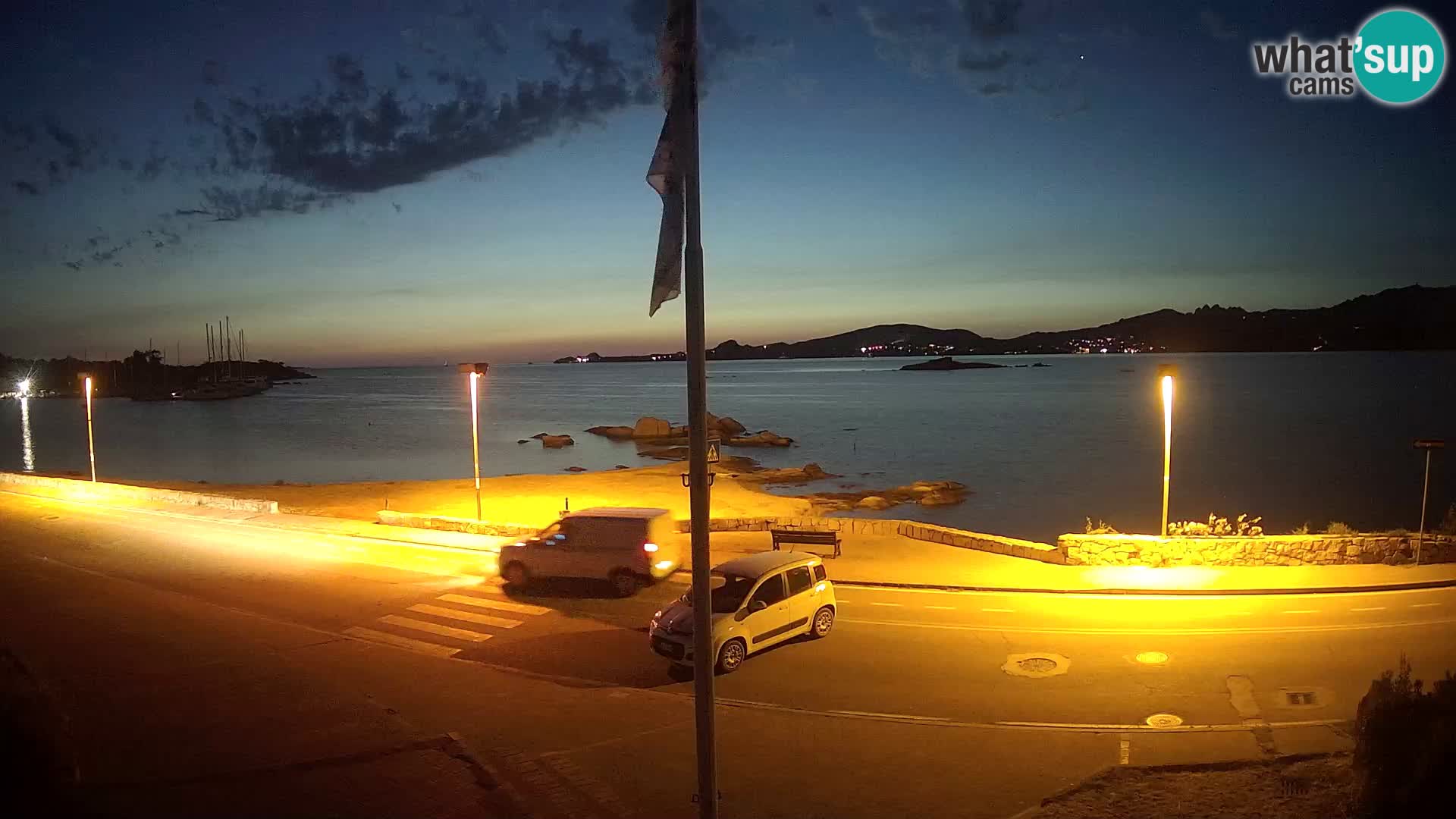Live webcam Cannigione – Arzachena – Sardinia – Italy livecam