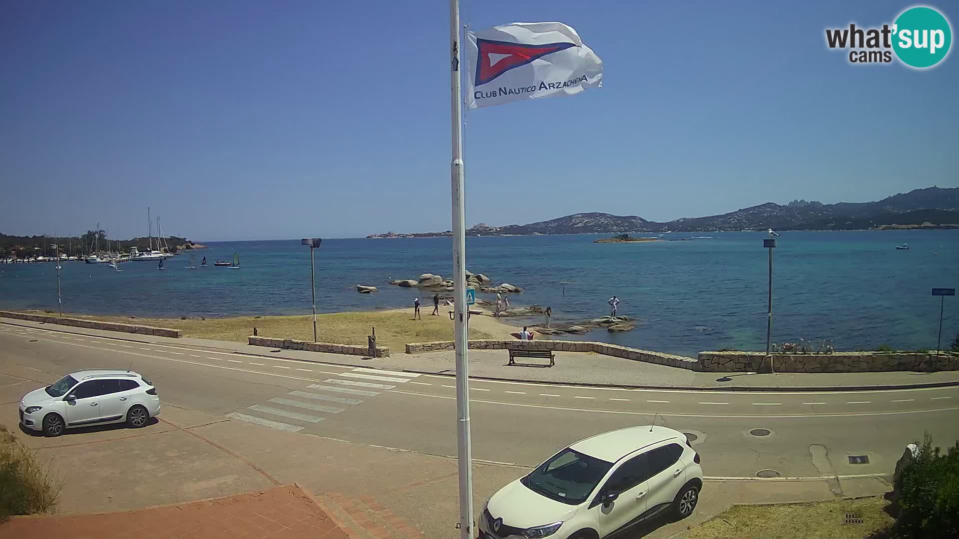 Live webcam Cannigione – Arzachena – Sardinia – Italy livecam