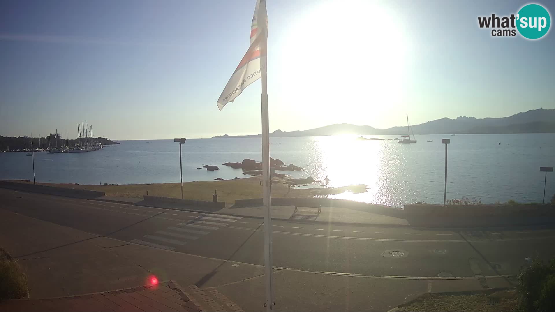 Live webcam Cannigione – Arzachena – Sardinia – Italy livecam