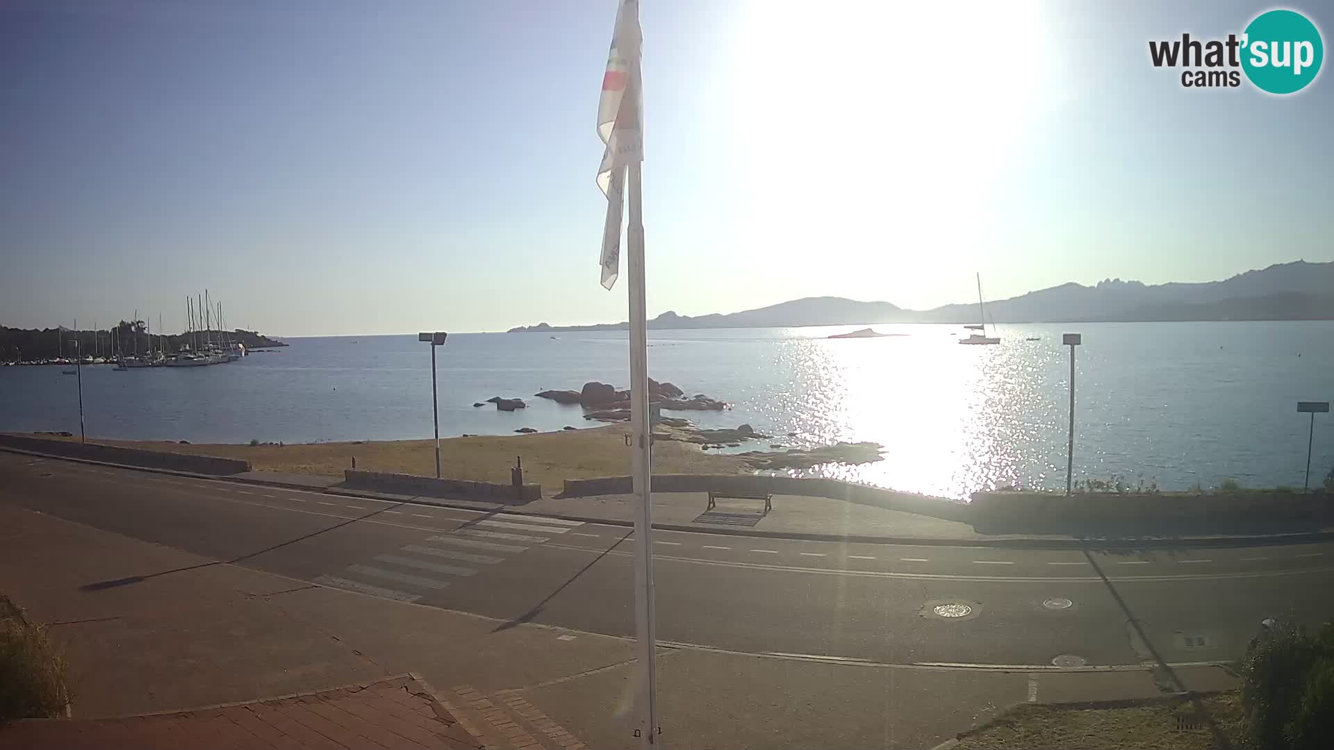 Live webcam Cannigione – Arzachena – Sardinia – Italy livecam