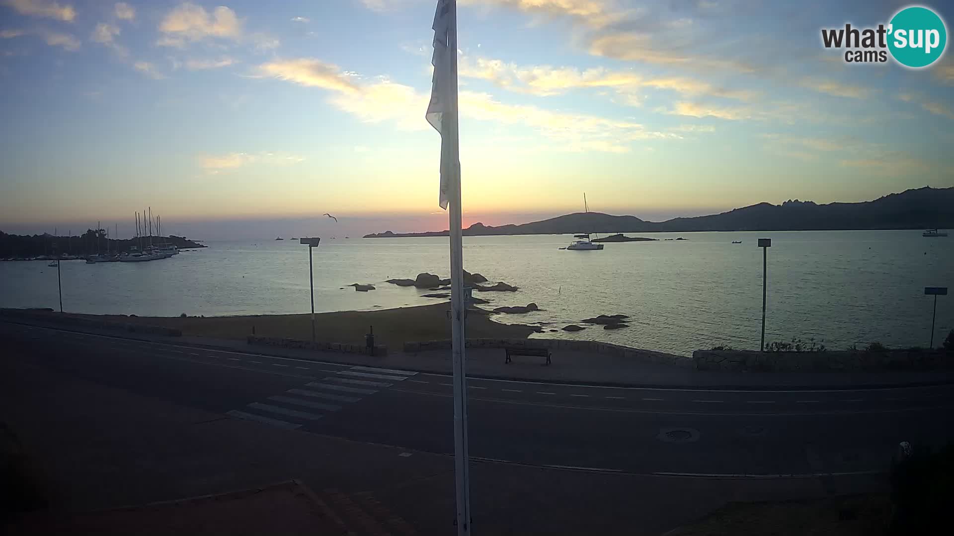 Live webcam Cannigione – Arzachena – Sardinia – Italy livecam