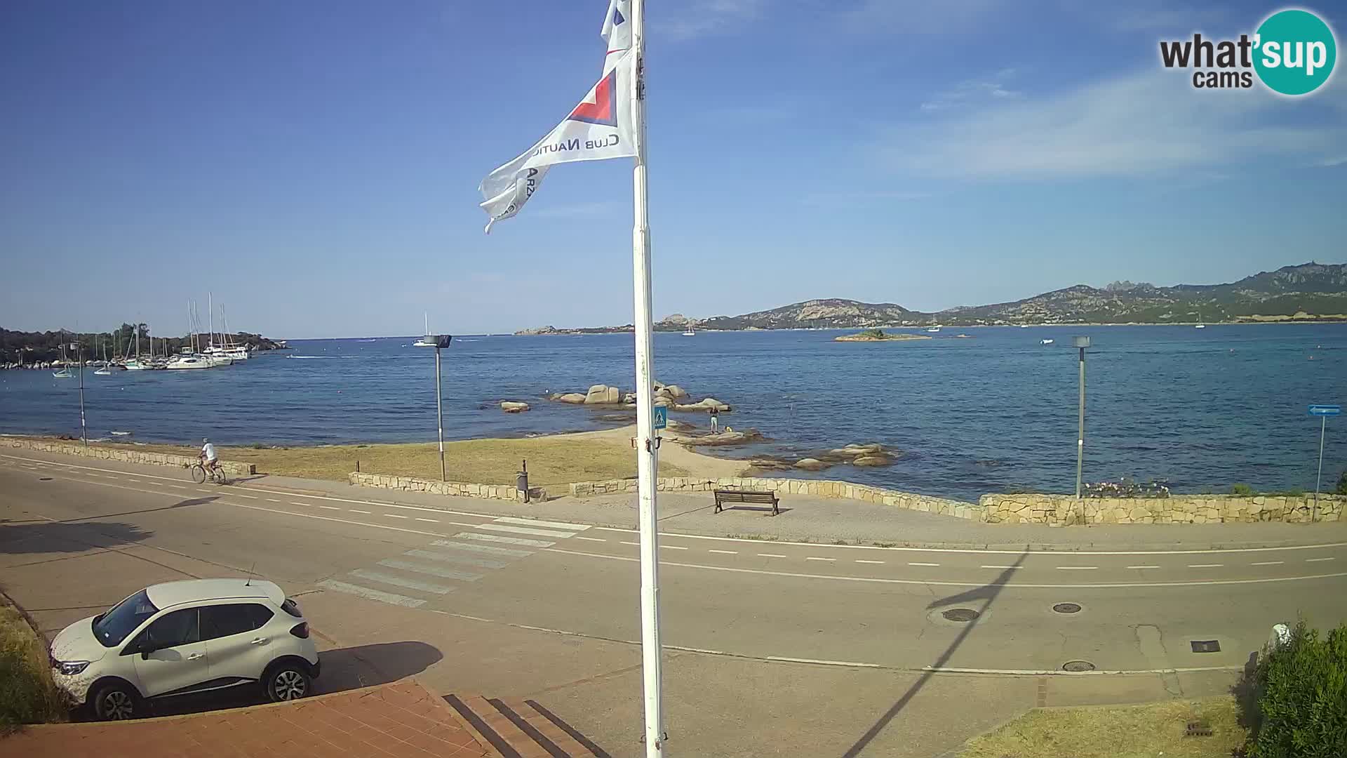 Live webcam Cannigione – Arzachena – Sardinia – Italy livecam