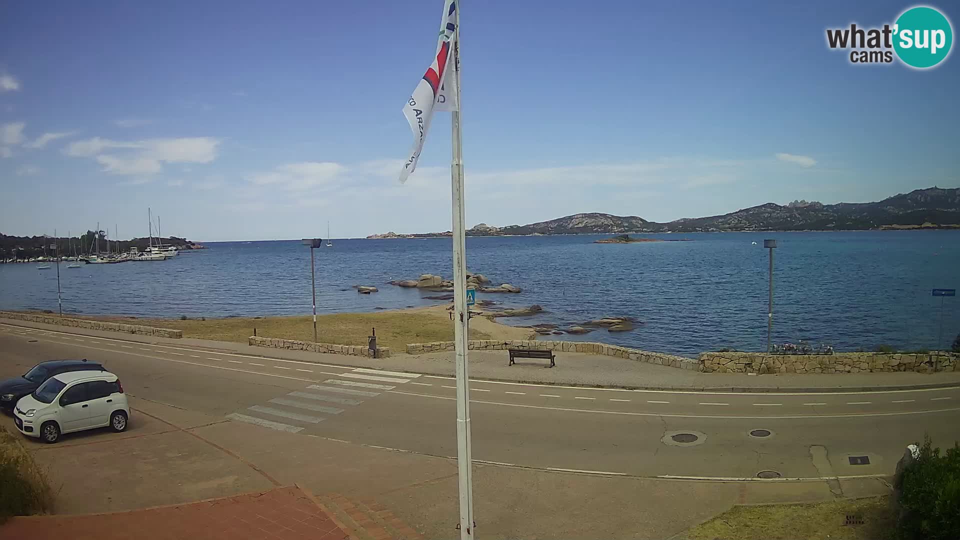 Live webcam Cannigione – Arzachena – Sardaigne – Italie livecam