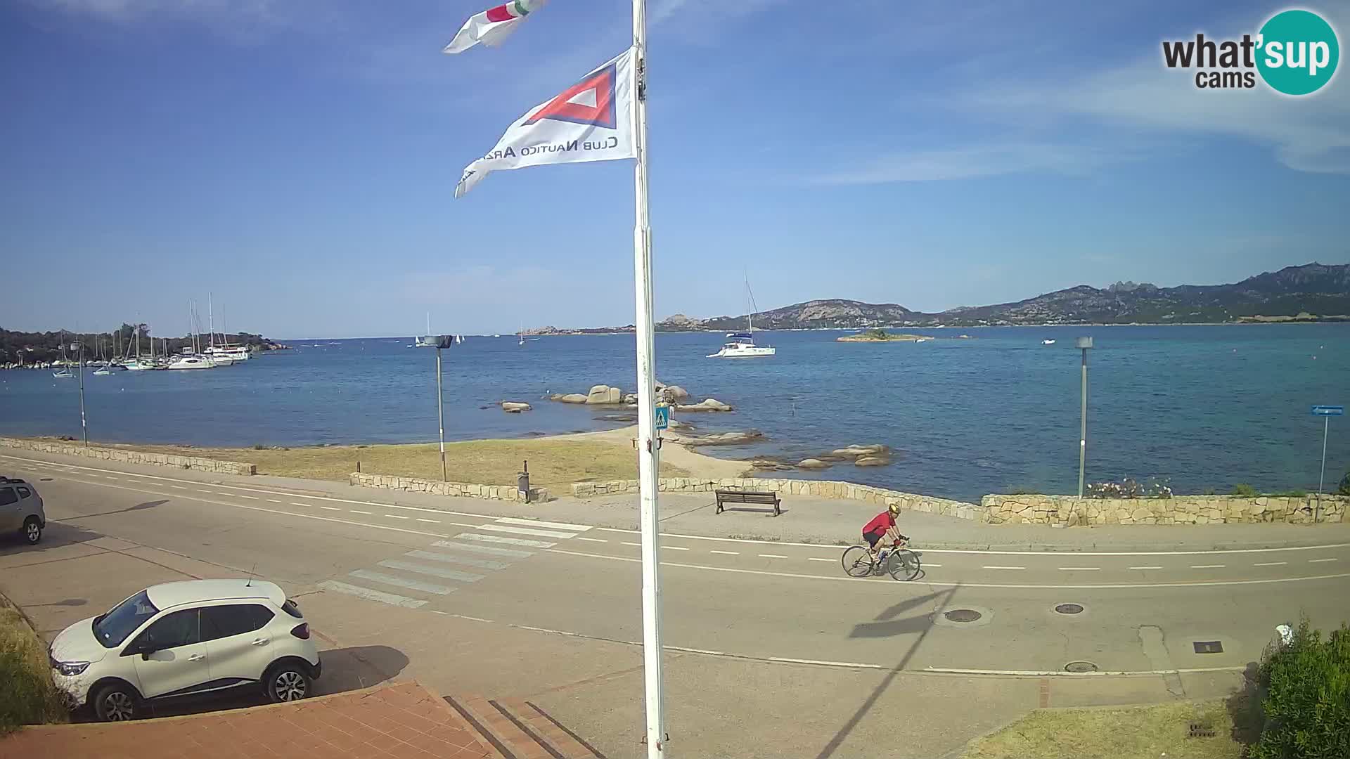 Live webcam Cannigione – Arzachena – Sardinia – Italy livecam