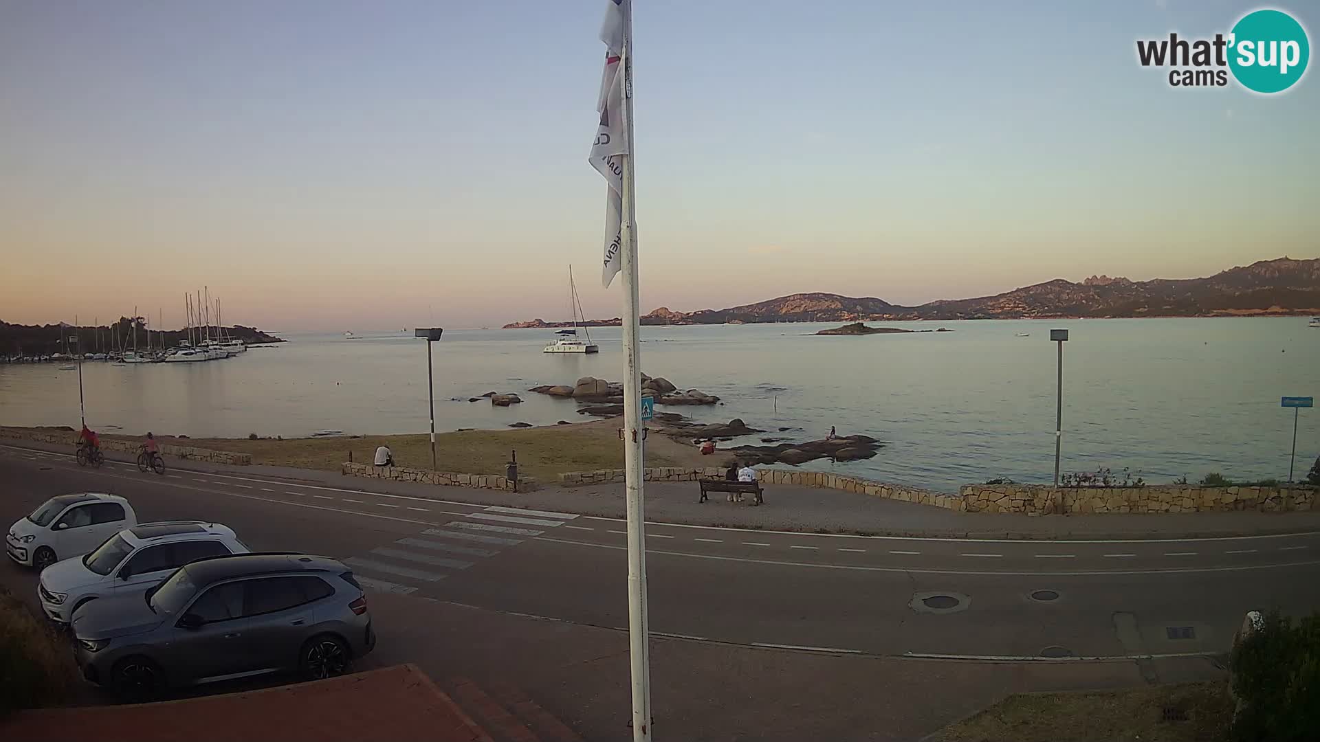 Live webcam Cannigione – Arzachena – Sardaigne – Italie livecam