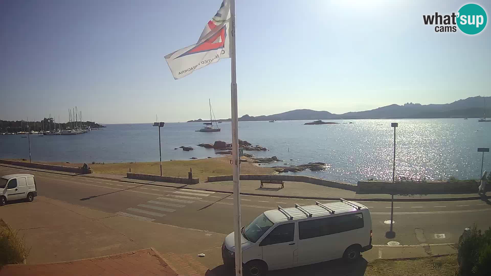 Live webcam Cannigione – Arzachena – Sardaigne – Italie livecam
