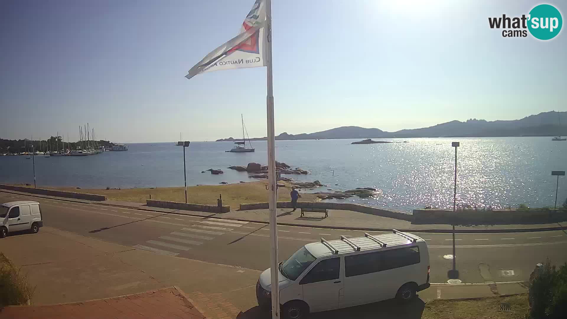 Live webcam Cannigione – Arzachena – Sardinia – Italy livecam