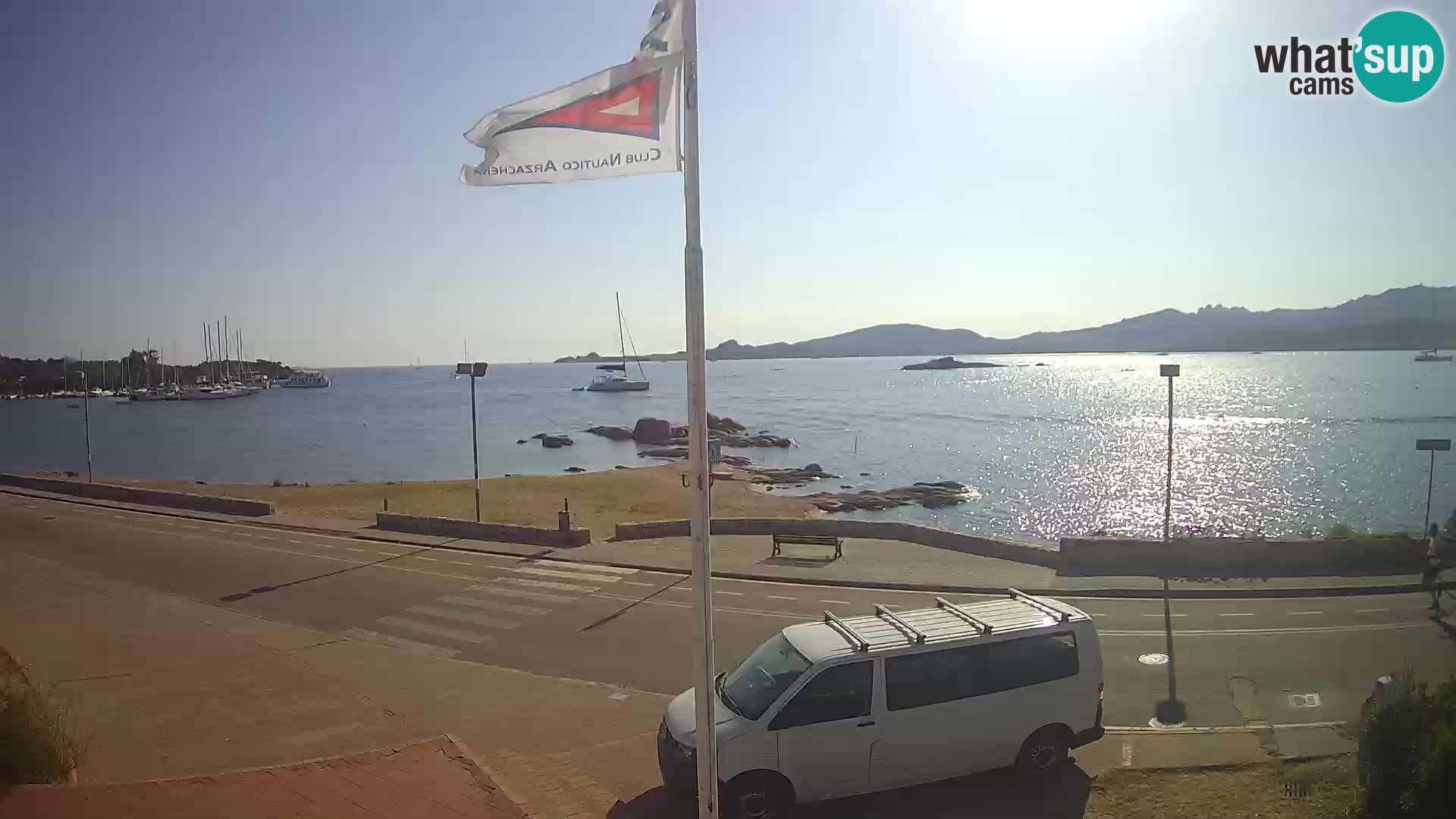 Live webcam Cannigione – Arzachena – Sardinia – Italy livecam