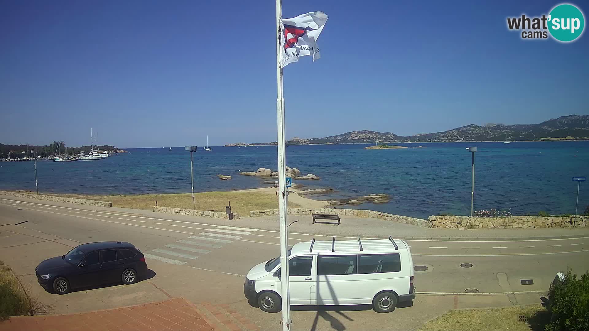 Live webcam Cannigione – Arzachena – Sardinia – Italy livecam