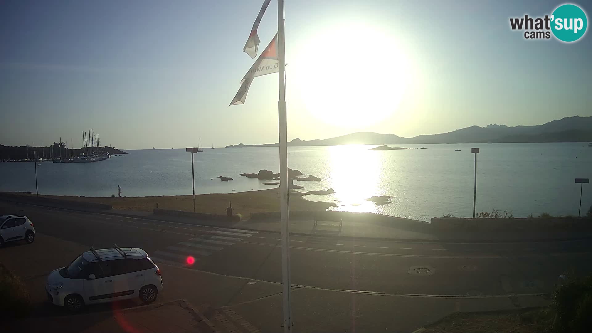 Live webcam Cannigione – Arzachena – Sardinia – Italy livecam