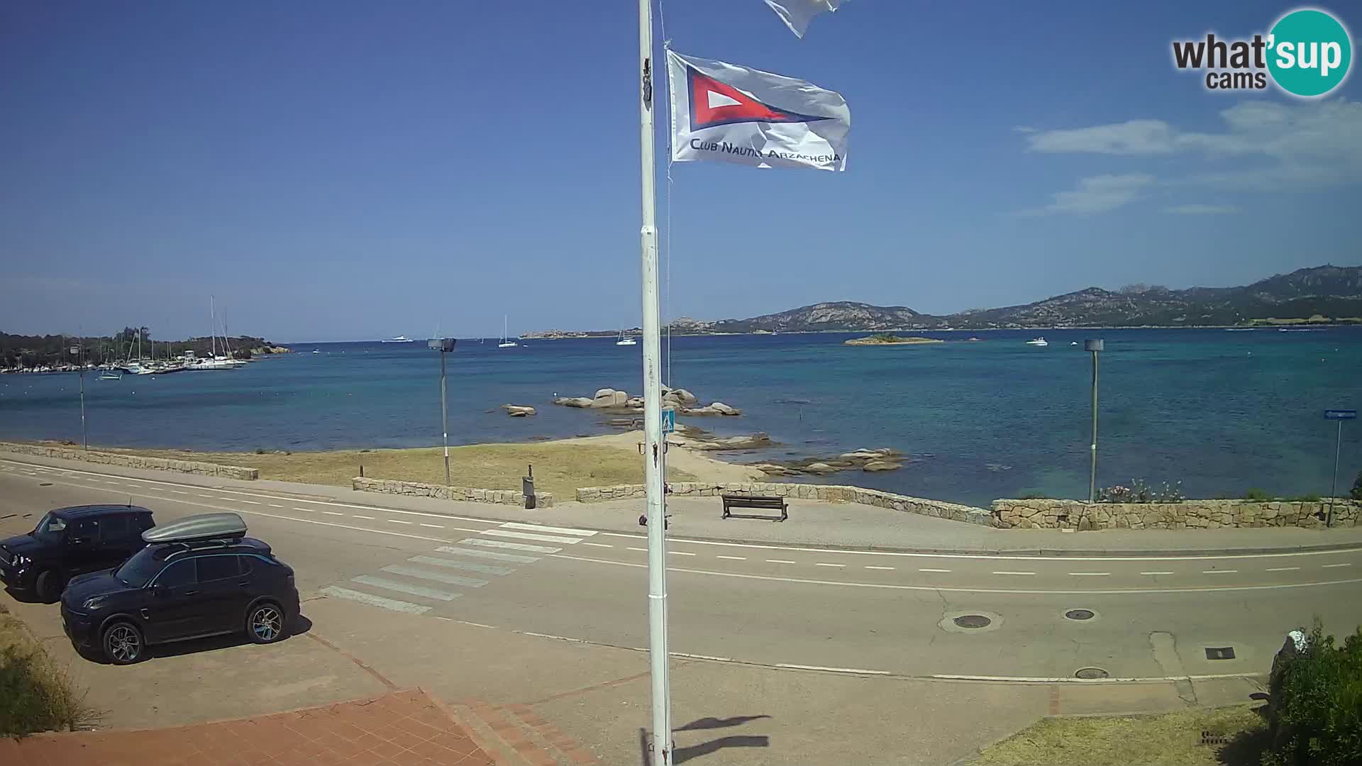 Live webcam Cannigione – Arzachena – Sardinia – Italy livecam