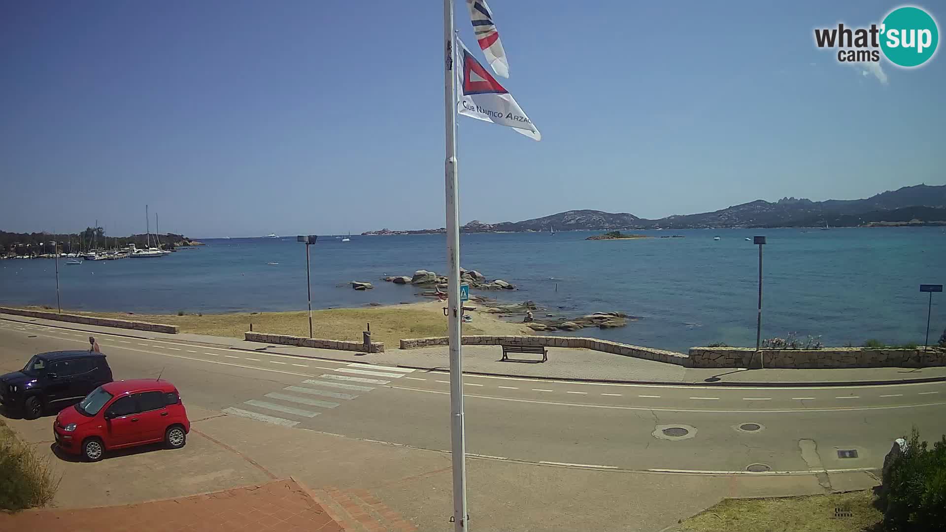 Webcam uživo Cannigione – Arzachena – Sardinija – Italija