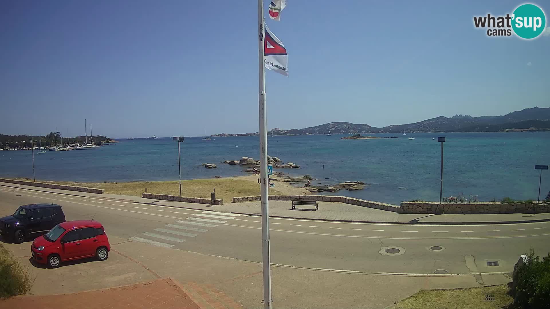 Live webcam Cannigione – Arzachena – Sardaigne – Italie livecam