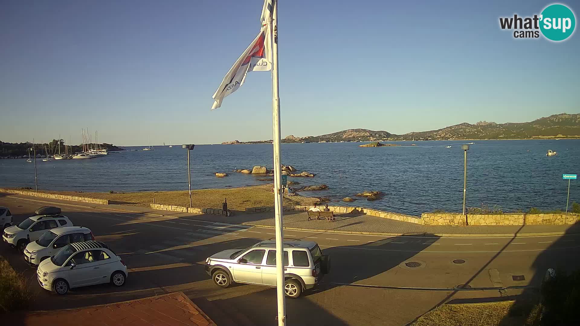 Live webcam Cannigione – Arzachena – Sardaigne – Italie livecam