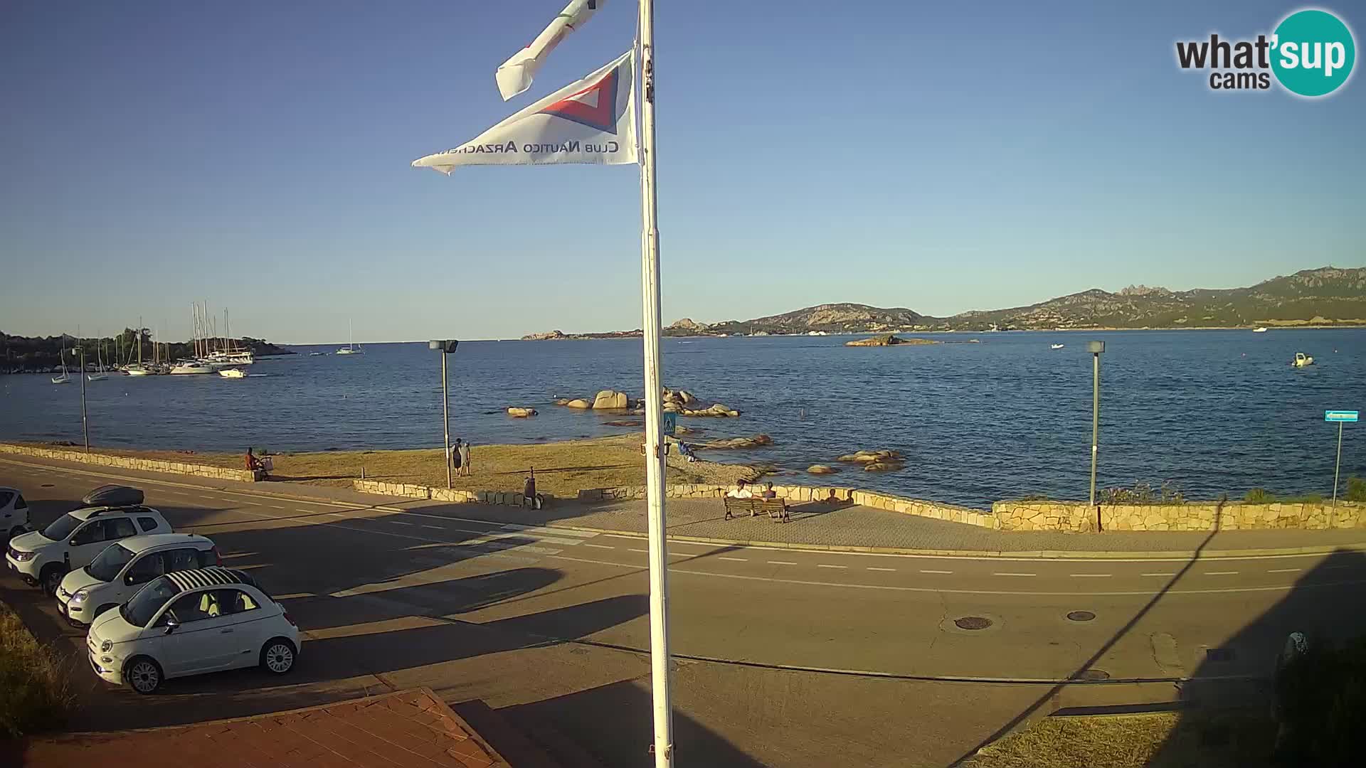 Live webcam Cannigione – Arzachena – Sardinia – Italy livecam