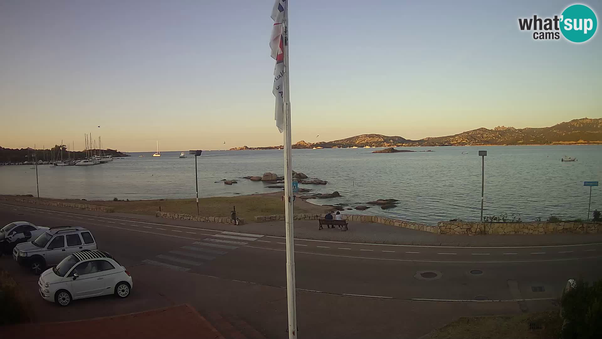 Live webcam Cannigione – Arzachena – Sardaigne – Italie livecam