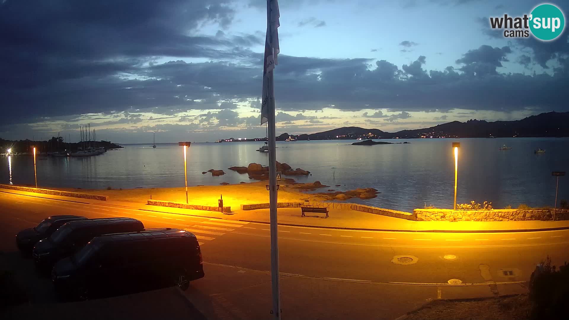 Live webcam Cannigione – Arzachena – Sardinia – Italy livecam