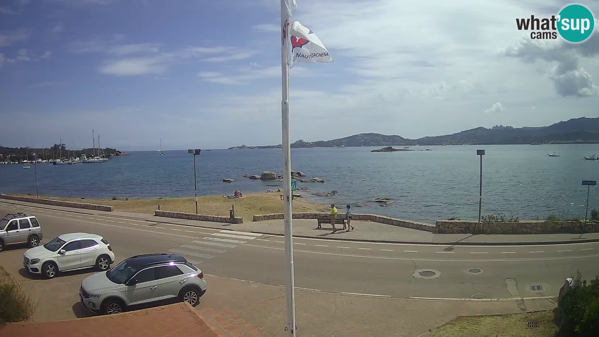 Live webcam Cannigione – Arzachena – Sardinia – Italy livecam