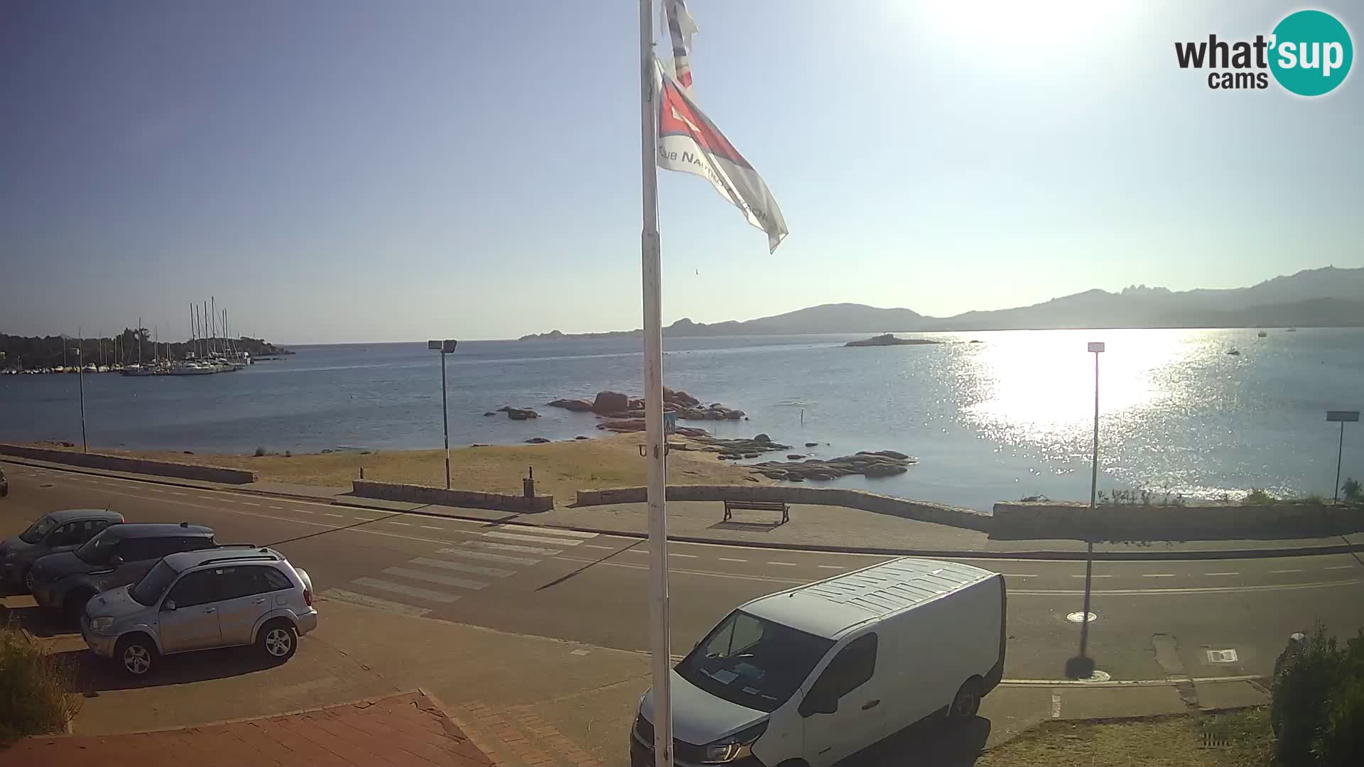 Live webcam Cannigione – Arzachena – Sardinia – Italy livecam