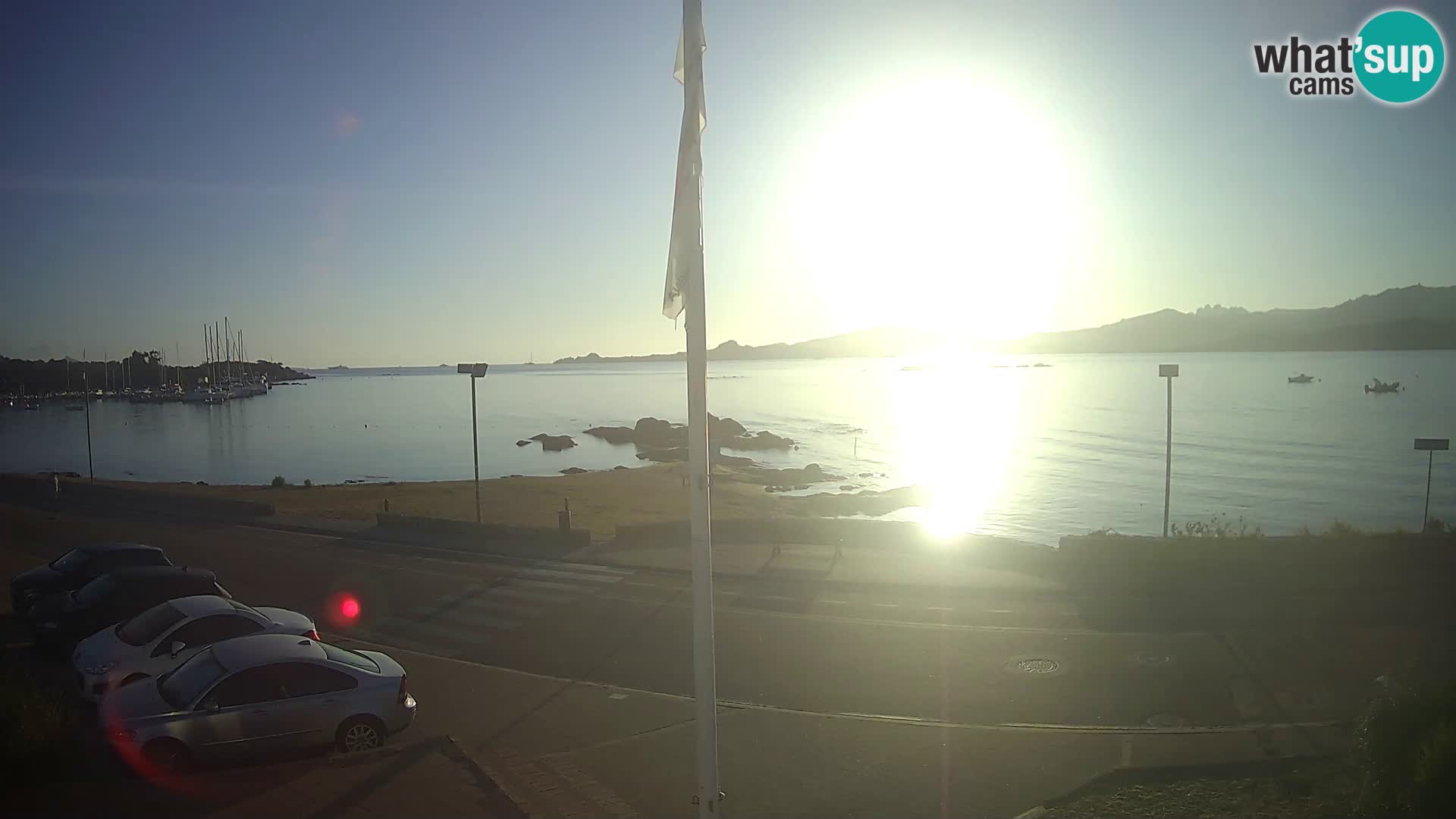 Live webcam Cannigione – Arzachena – Sardinia – Italy livecam