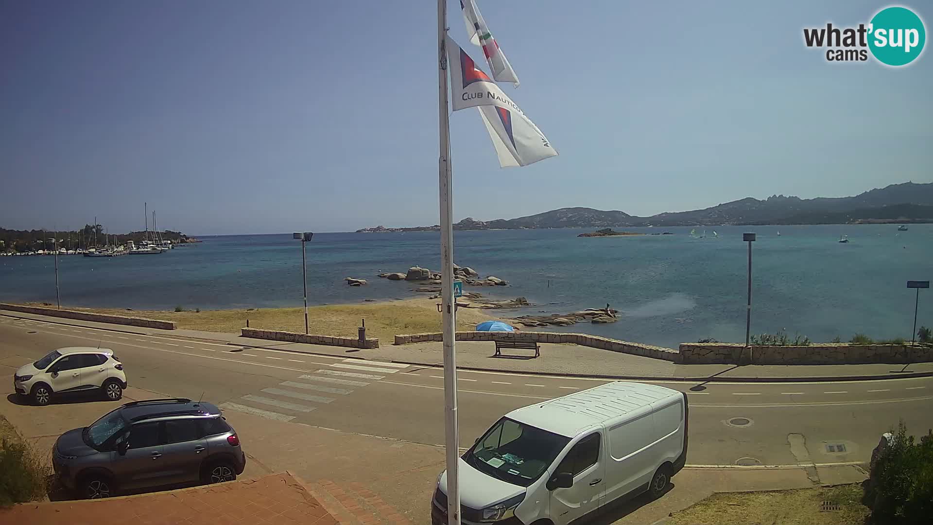 Live webcam Cannigione – Arzachena – Sardaigne – Italie livecam