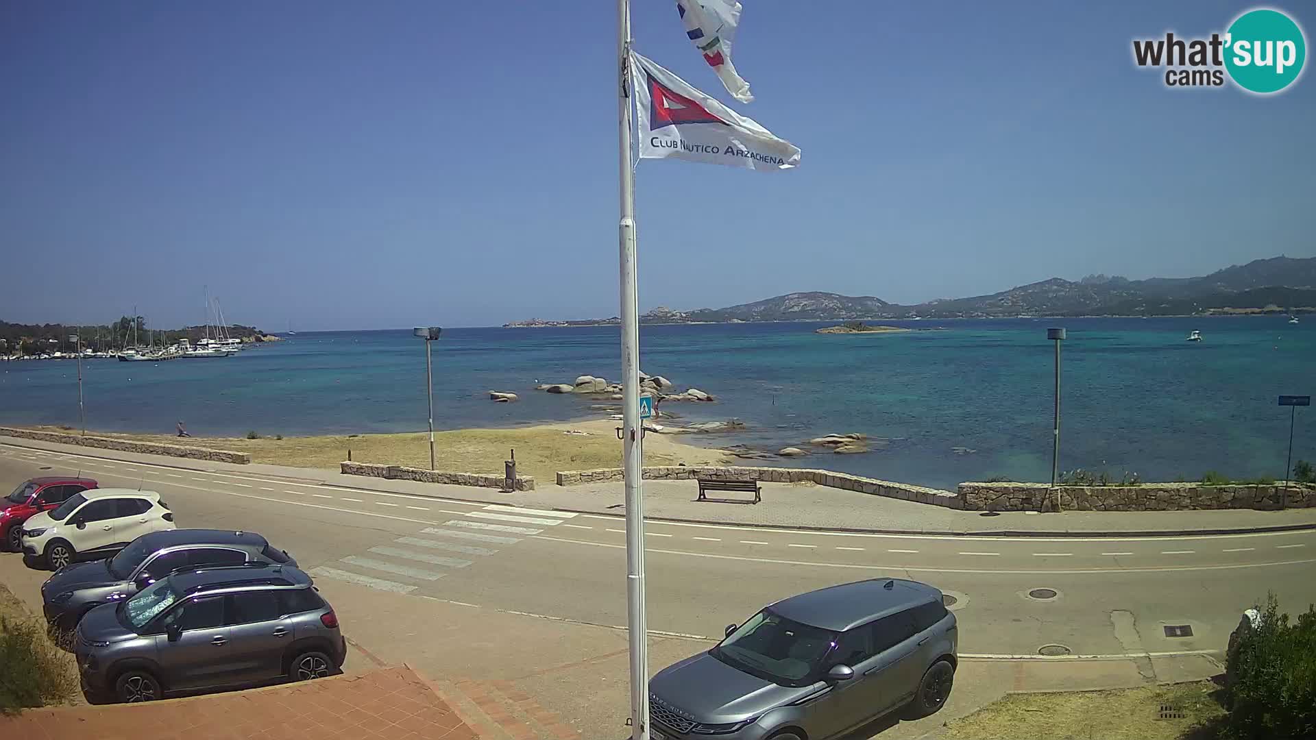 Live webcam Cannigione – Arzachena – Sardaigne – Italie livecam