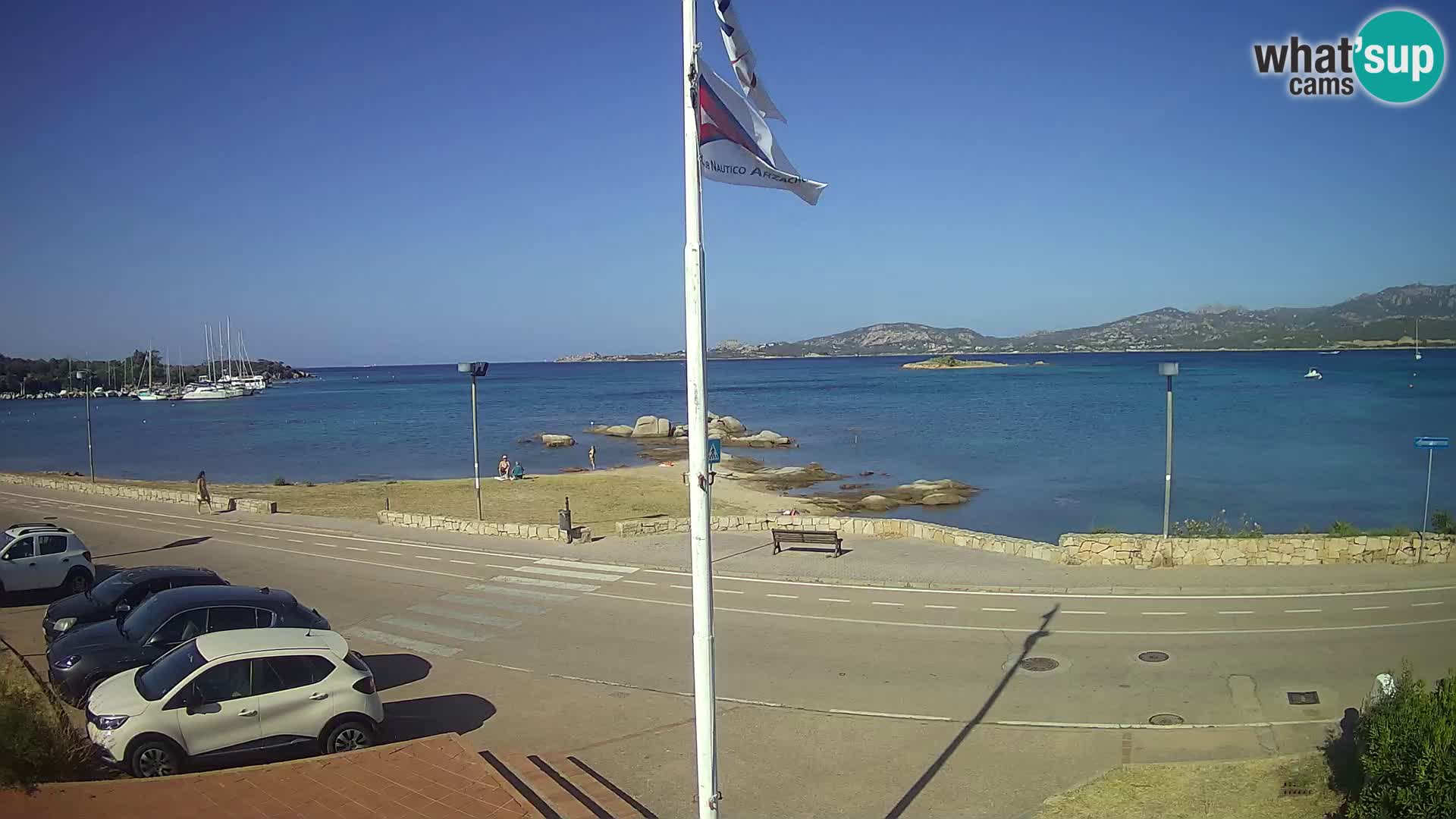 Live webcam Cannigione – Arzachena – Sardinia – Italy livecam