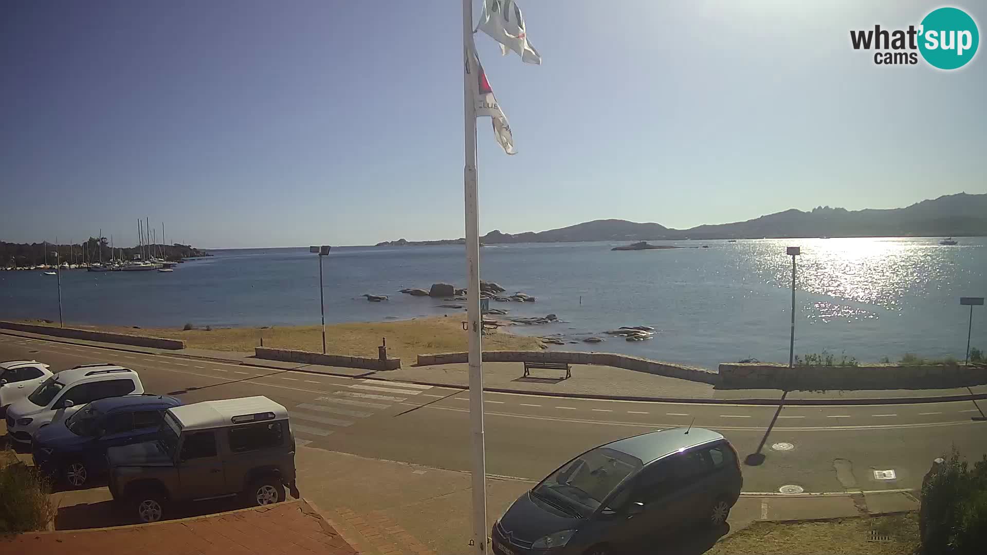 Live webcam Cannigione – Arzachena – Sardinia – Italy livecam