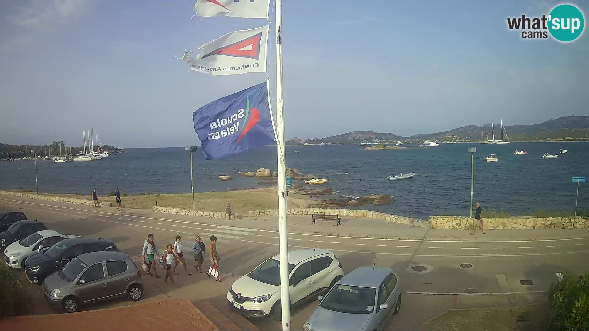 Live webcam Cannigione – Arzachena – Sardaigne – Italie livecam