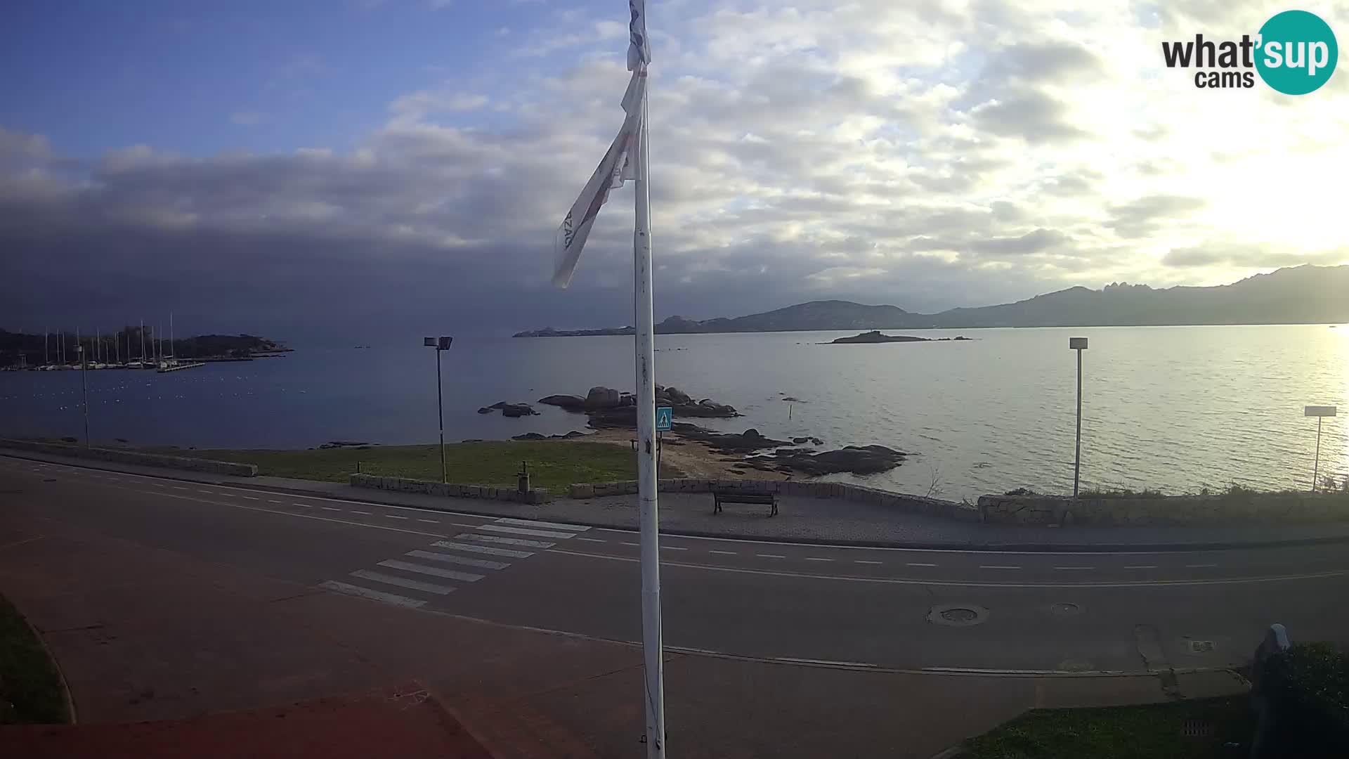 Live webcam Cannigione – Arzachena – Sardaigne – Italie livecam