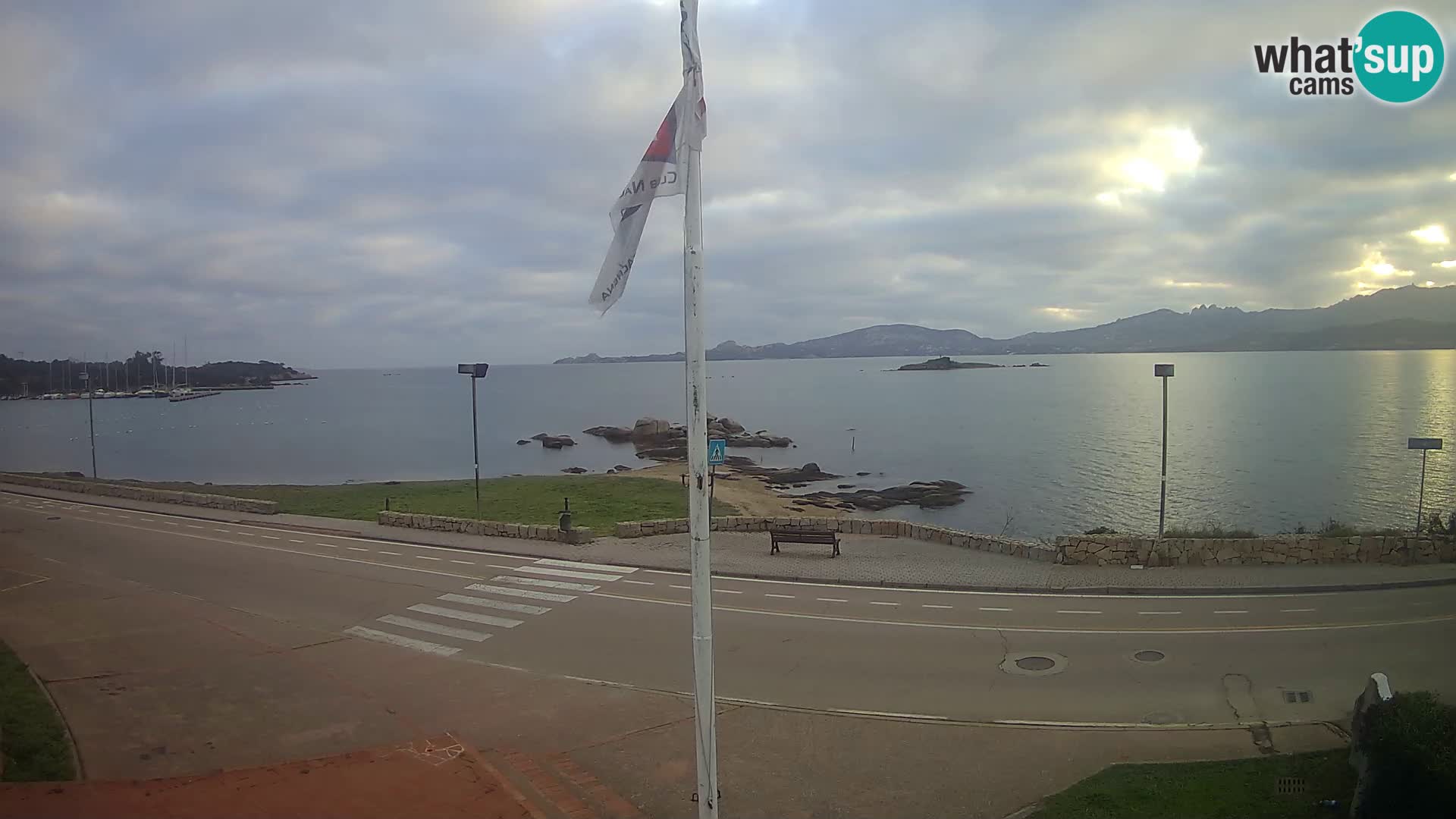 Live webcam Cannigione – Arzachena – Sardinia – Italy livecam