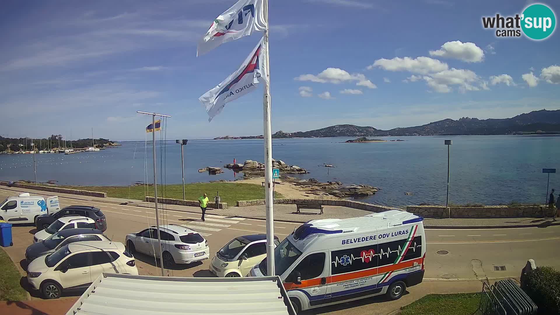 Spletna kamera v živo Cannigione – Arzachena – Sardinija – Italija