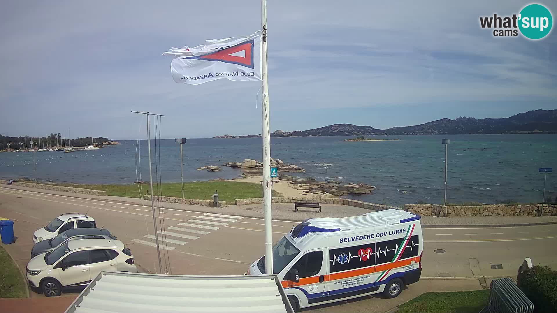 Live webcam Cannigione – Arzachena – Sardinia – Italy livecam