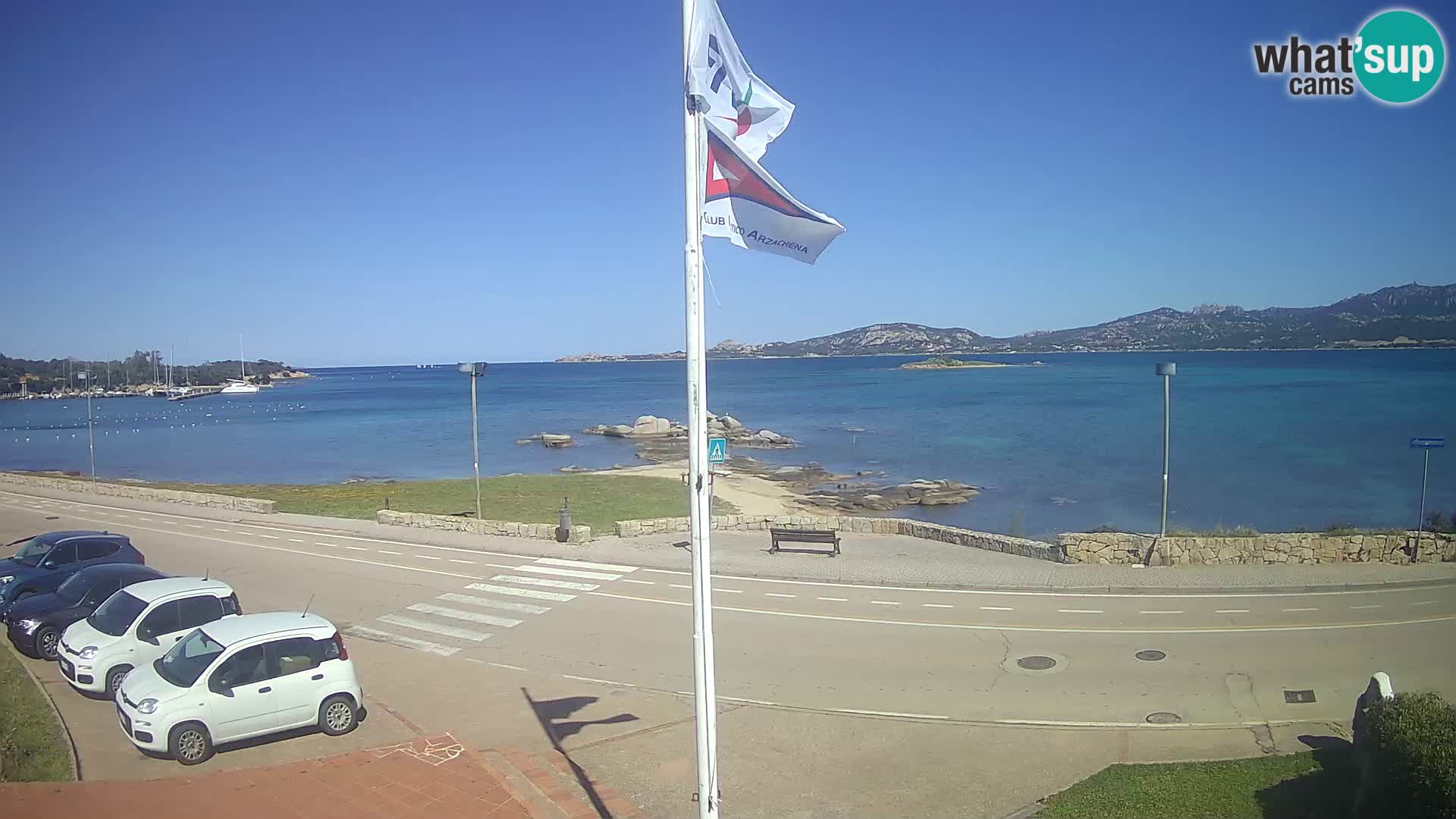 Live webcam Cannigione – Arzachena – Sardaigne – Italie livecam