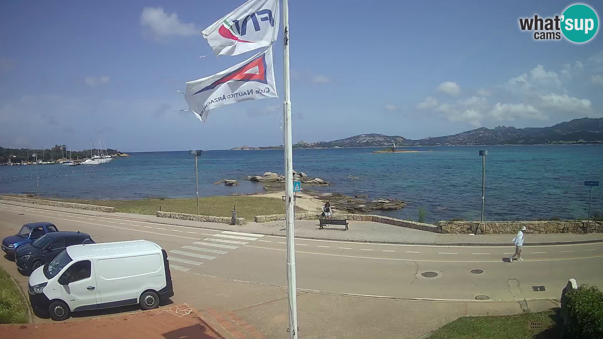 Spletna kamera v živo Cannigione – Arzachena – Sardinija – Italija