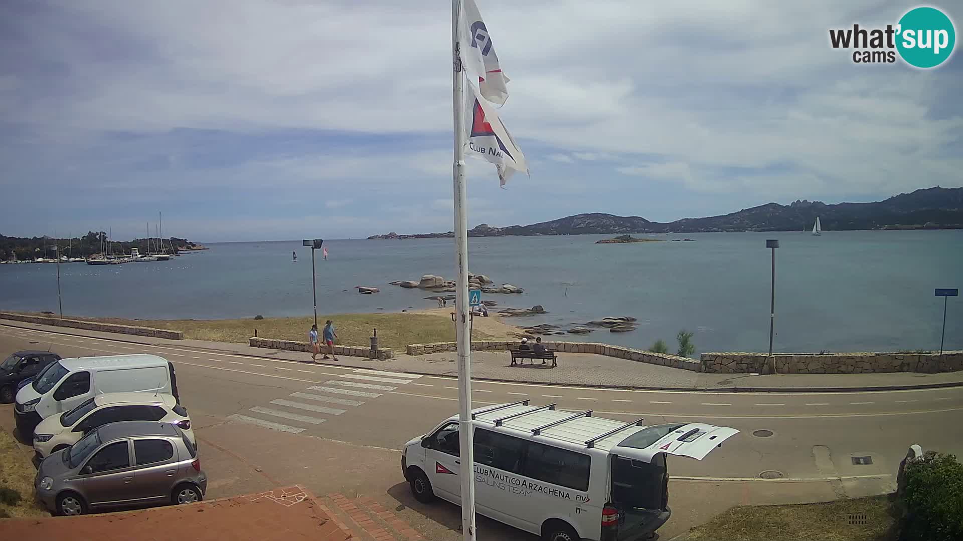 Live webcam Cannigione – Arzachena – Sardaigne – Italie livecam