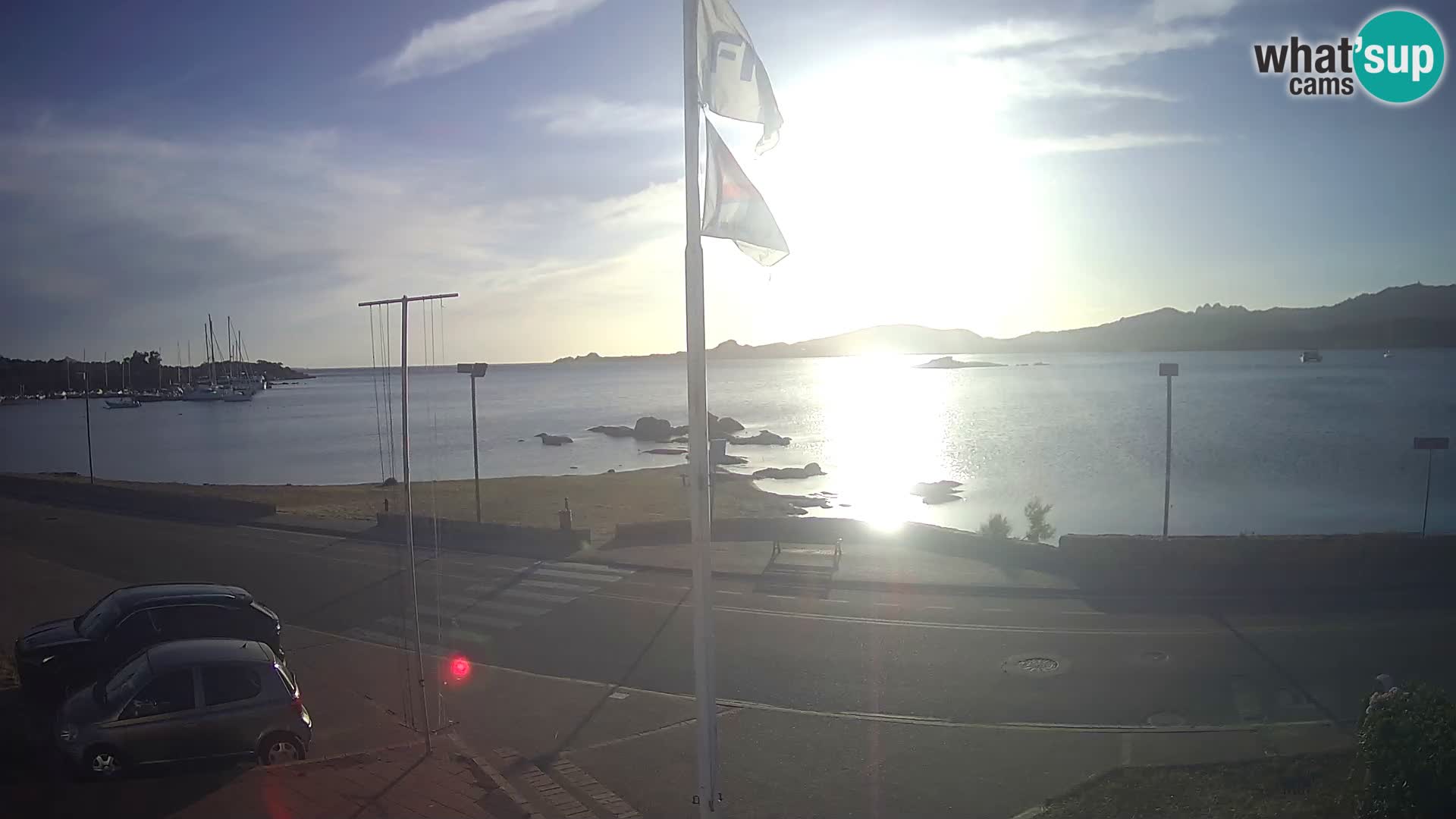 Live webcam Cannigione – Arzachena – Sardaigne – Italie livecam