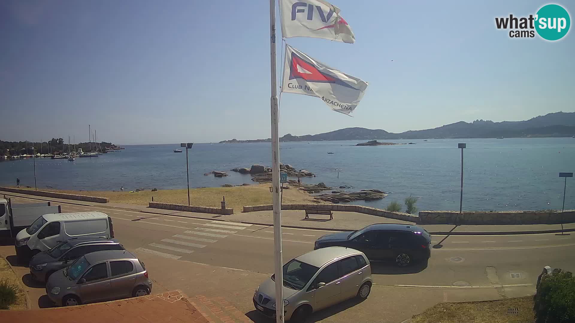 Live webcam Cannigione – Arzachena – Sardinia – Italy livecam